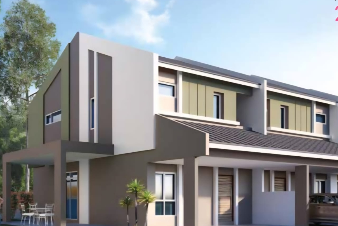 New Project Ipoh Pearl Garden Double Storey House For Sale