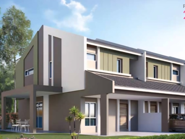 New Project Ipoh Pearl Garden Double Storey House For Sale