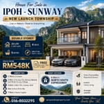 New Double Storey House for Sale in Ipoh Sunway Bercham