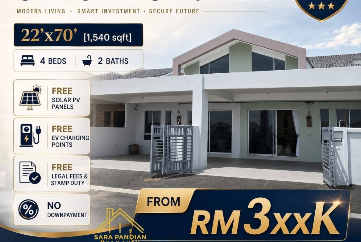 Single Storey House Ipoh Klebang Meru